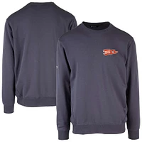 Men's Levelwear  Navy Houston Astros Zane Rafters Pullover Sweatshirt