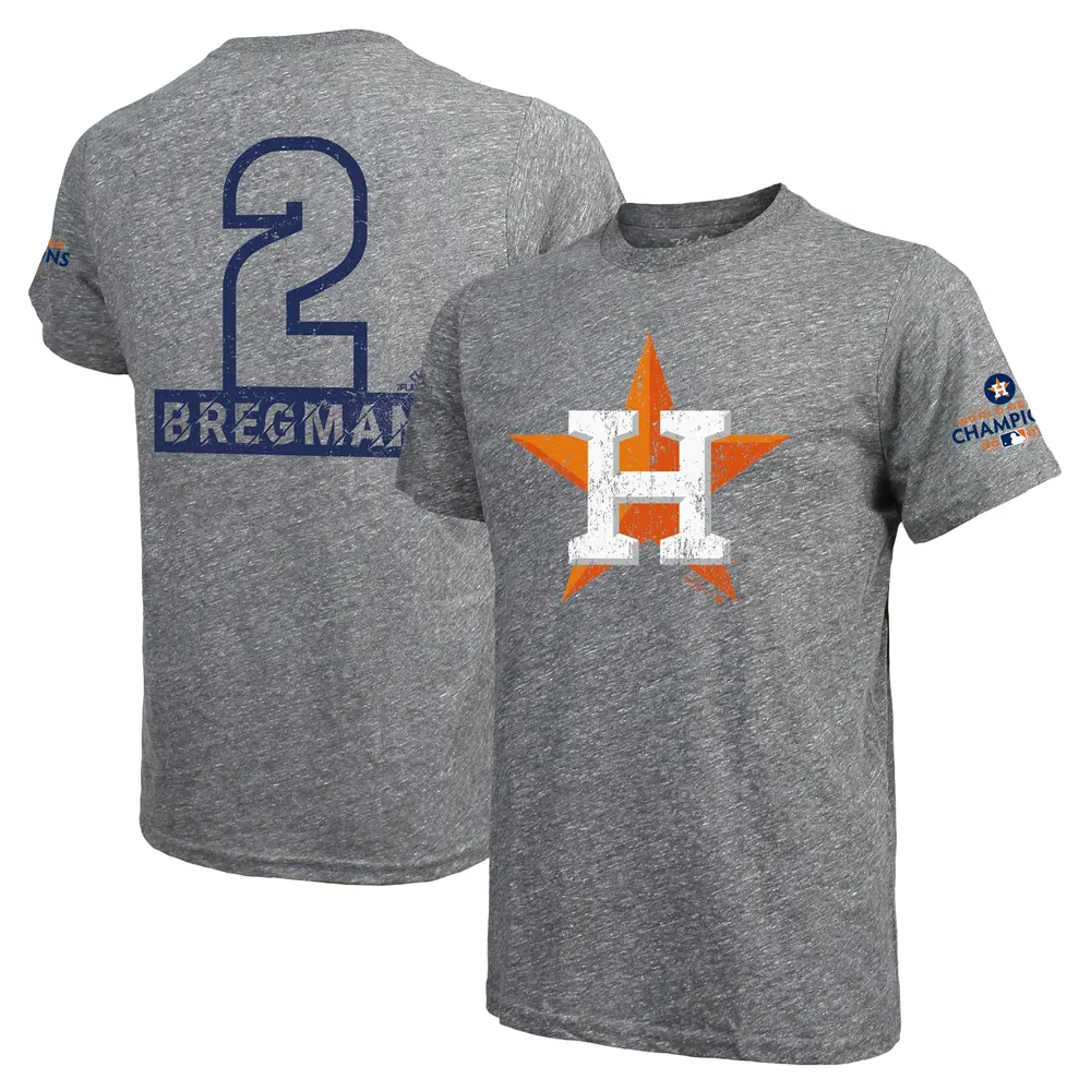 Alex Bregman Houston Astros Nike Youth 2023 Gold Collection Name & Number  T-Shirt - Navy
