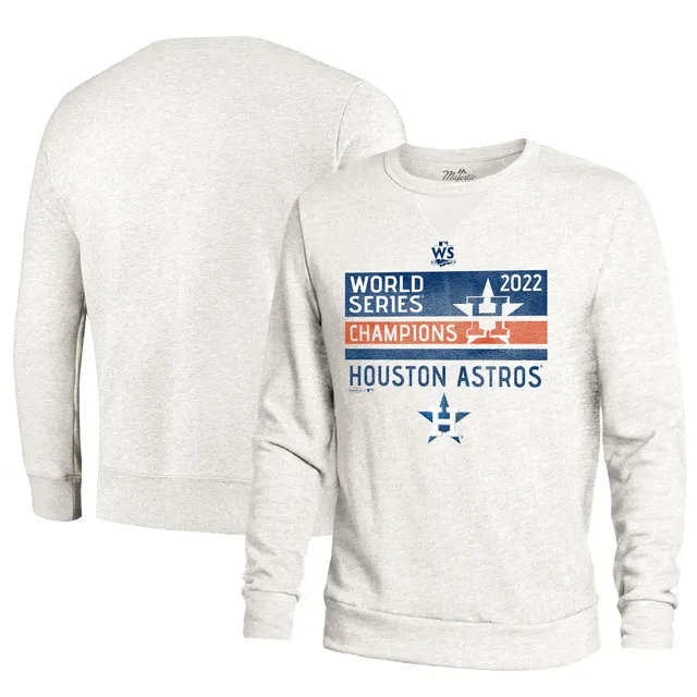 Lids Houston Astros Fanatics Branded Women's Crew Pullover Sweater -  Heathered Gray
