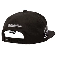 Men's Mitchell & Ness Black Houston Astros Just Don x MLB Lux Script Snapback Hat