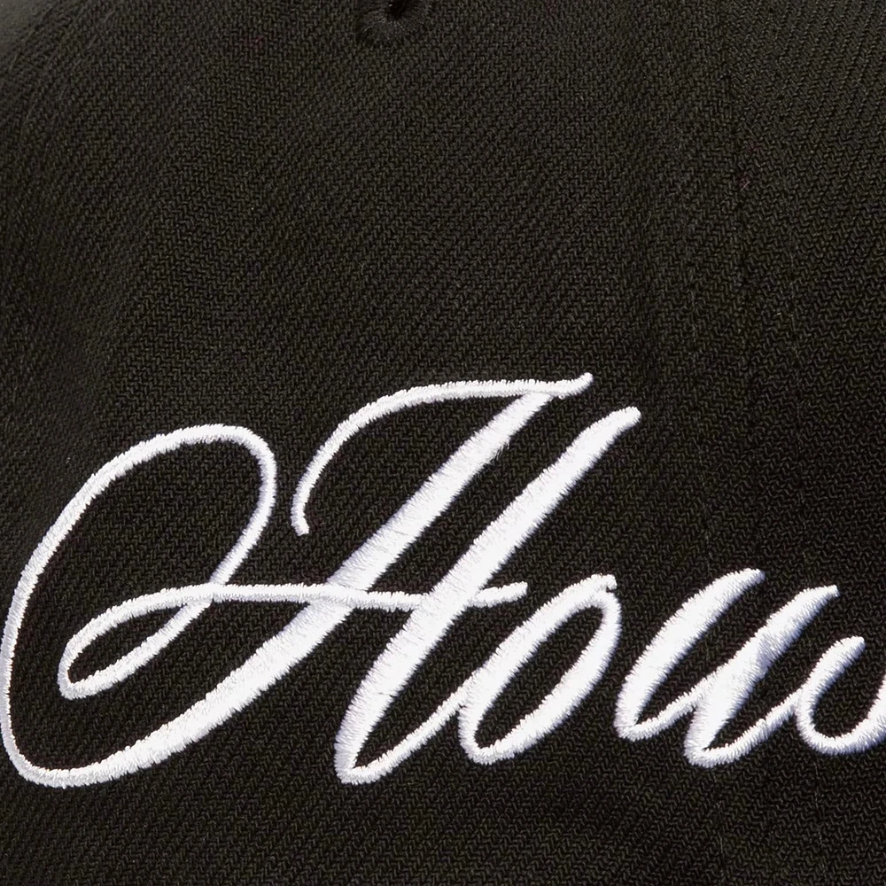 Men's Mitchell & Ness Black Houston Astros Just Don x MLB Lux Script Snapback Hat