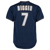 Men's Mitchell & Ness Craig Biggio Navy Houston Astros Cooperstown Collection Batting Practice Jersey