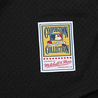 Maillot d'entraînement de frappeur en maille noir Mitchell & Ness Jeff Bagwell des Astros Houston la collection Cooperstown pour hommes