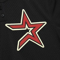 Maillot d'entraînement de frappeur en maille noir Mitchell & Ness Jeff Bagwell des Astros Houston la collection Cooperstown pour hommes