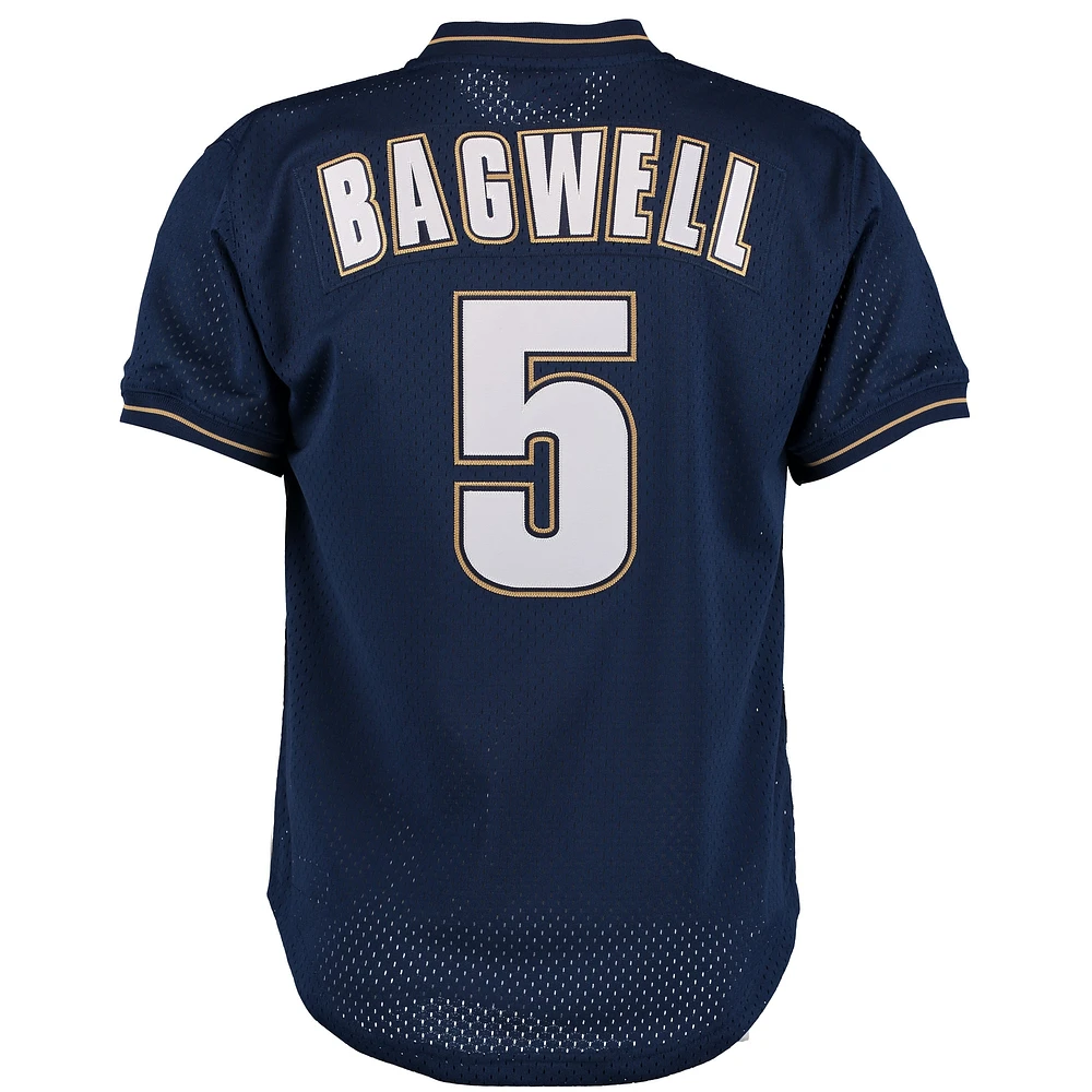 Men's Mitchell & Ness Jeff Bagwell Navy Houston Astros Cooperstown 1997 Mesh Batting Practice Jersey