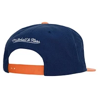 Men's Mitchell & Ness White Houston Astros Cooperstown Collection Basic Flip Snapback Hat
