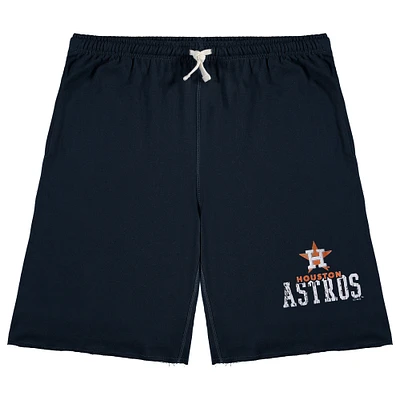 Houston Astros Big & Tall French Terry Shorts - Navy