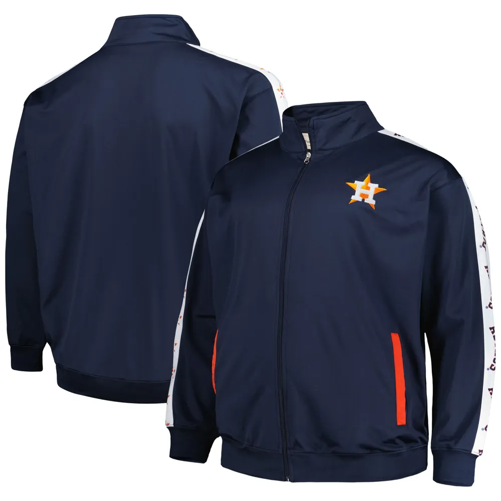 Profile Men's Navy Houston Astros Big & Tall Long Sleeve T-Shirt