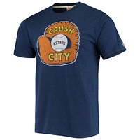 Men's Navy Houston Astros Hyperlocal Tri-Blend T-Shirt