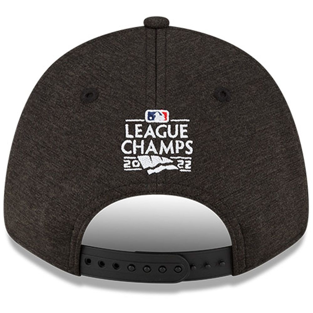 Men's New Era Black Houston Astros 2022 American League Champions - Locker Room 9FORTY Snapback Adjustable Hat