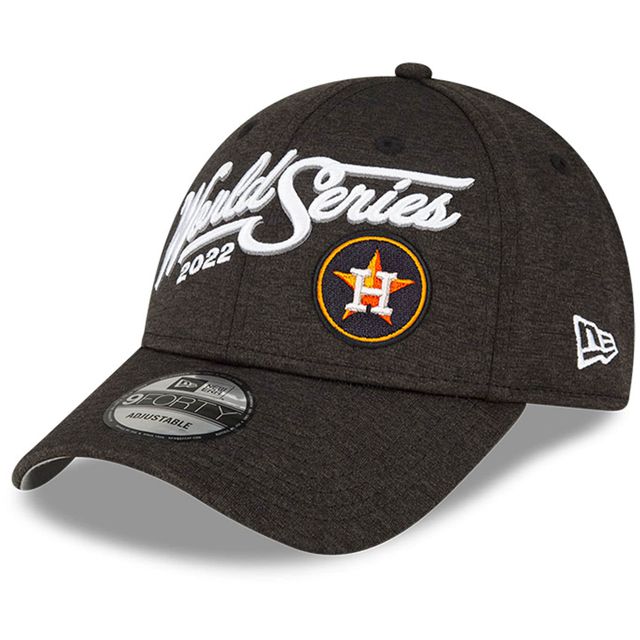 Casquette ajustable Snapback 9FORTY pour homme New Era Houston Astros 2022 American League Champions - Locker Room - Noir