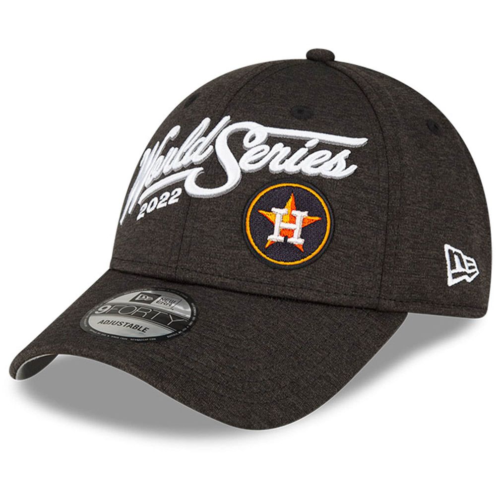 Men's New Era Gray Houston Astros 2022 World Series Champions - Locker Room  9FORTY Snapback Hat