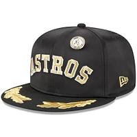 Men's New Era  Black Houston Astros 2025 59FIFTY Day Gold Leaf Fitted Hat