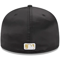Men's New Era  Black Houston Astros 2025 59FIFTY Day Gold Leaf Fitted Hat