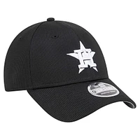 Men's New Era Black Houston Astros Pivot 9FORTY Adjustable Hat