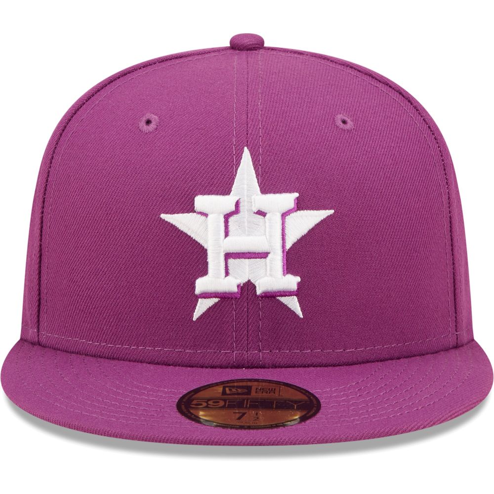 Houston Astros New Era 59FIFTY Fitted Hat - Lavender