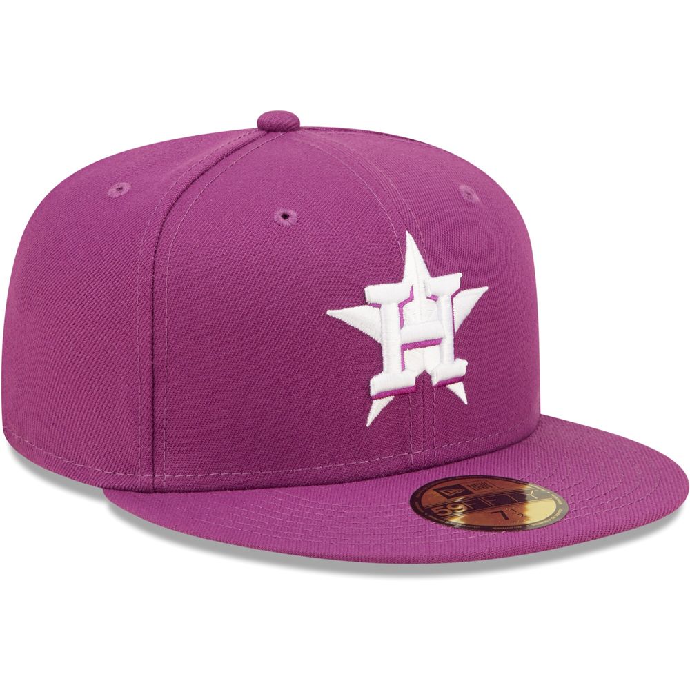 Houston Astros New Era 59FIFTY Fitted Hat - Lavender