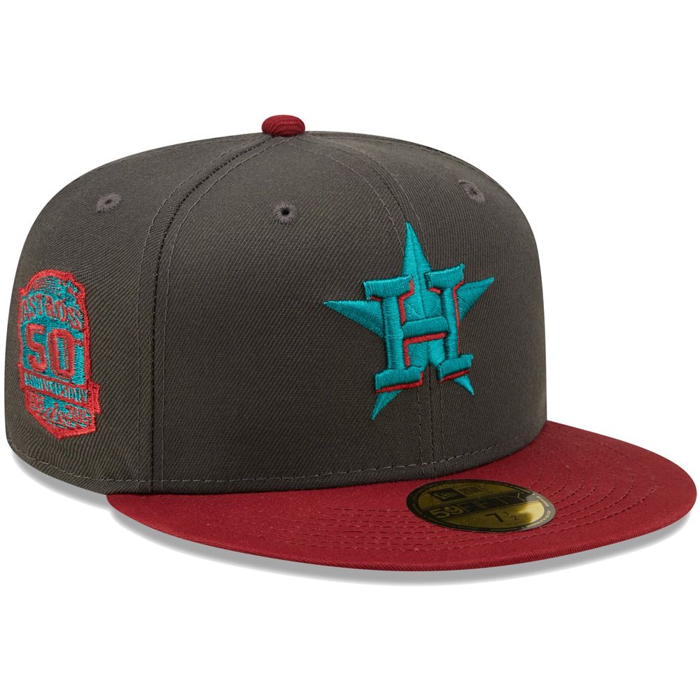 Lids Houston Astros New Era 50th Team Anniversary 59FIFTY Fitted