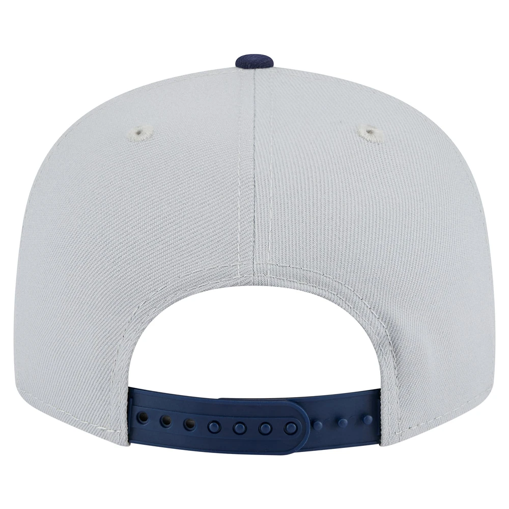 Men's New Era Gray/Navy Houston Astros 2-Tone Color Pack 9FIFTY Snapback Hat