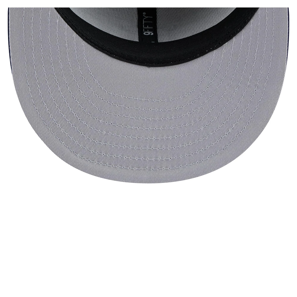 Men's New Era Gray/Navy Houston Astros 2-Tone Color Pack 9FIFTY Snapback Hat