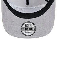 Casquette de golf à visière snapback en velours côtelé Houston Astros gris New Era pour homme