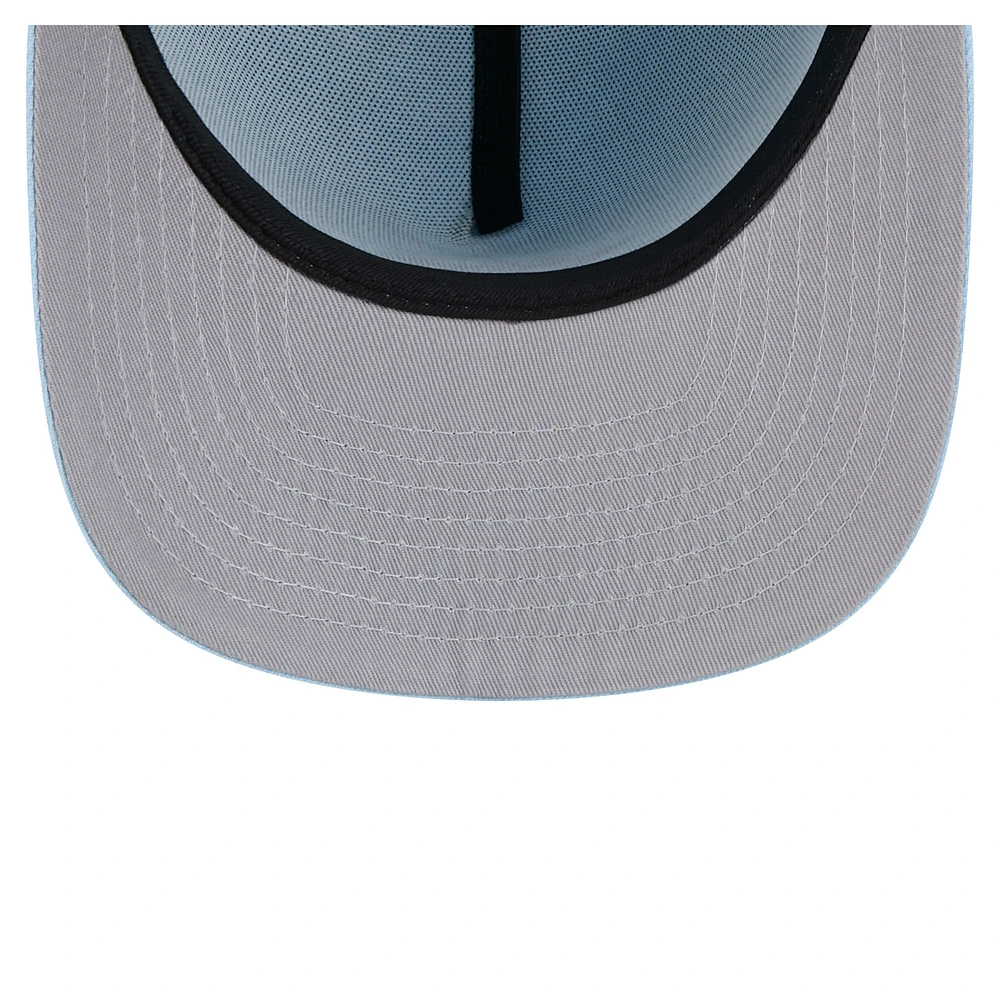 Men's New Era  Light Blue Houston Astros Color Pack A-Frame 59FIFTY Fitted Hat