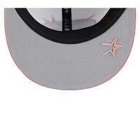 Men's New Era Navy/Orange Houston Astros 2025 MLB Clubhouse 59FIFTY Fitted Hat
