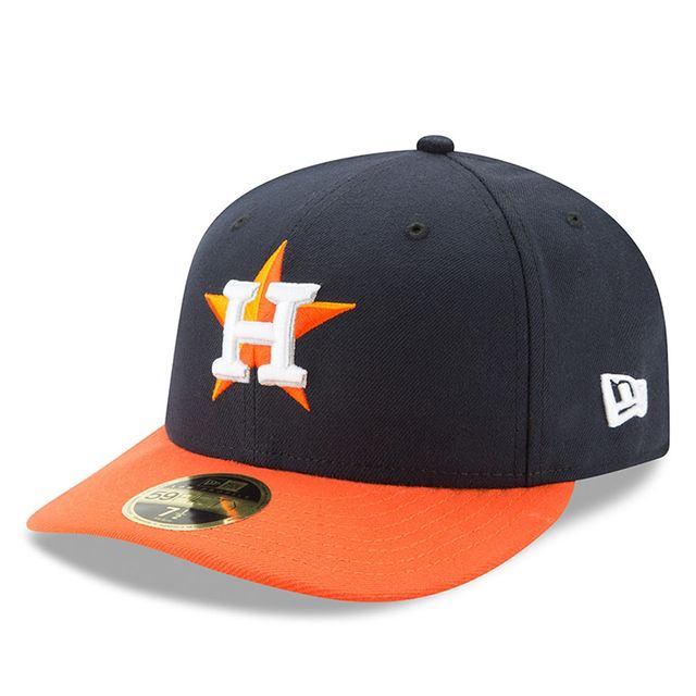 Houston Astros New Era Home Authentic Collection On-Field Low Profile 59FIFTY Fitted Hat - Navy