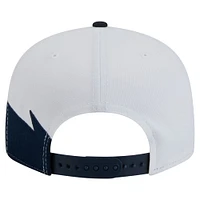 Men's New Era Navy/White Houston Astros Jagged 9FIFTY Snapback Hat