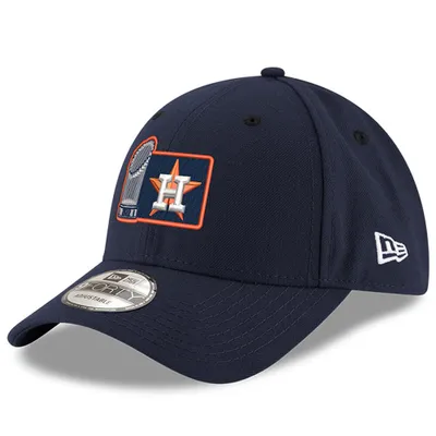 Houston Astros New Era 2022 World Series Champions Trophy 9FORTY Adjustable Hat - Navy
