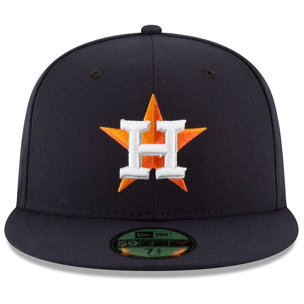 Casquette ajustée 59FIFTY avec écusson latéral des Houston Astros 2022 World Series New Era pour homme