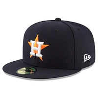 Casquette ajustée 59FIFTY avec écusson latéral des Houston Astros 2022 World Series New Era pour homme