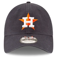 Men's New Era  Navy Houston Astros 2024 MLB Postseason Side Patch 9TWENTY Adjustable Hat