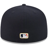 Casquette ajustée New Era bleu marine Houston Astros 2025 59FIFTY Day avec épingles