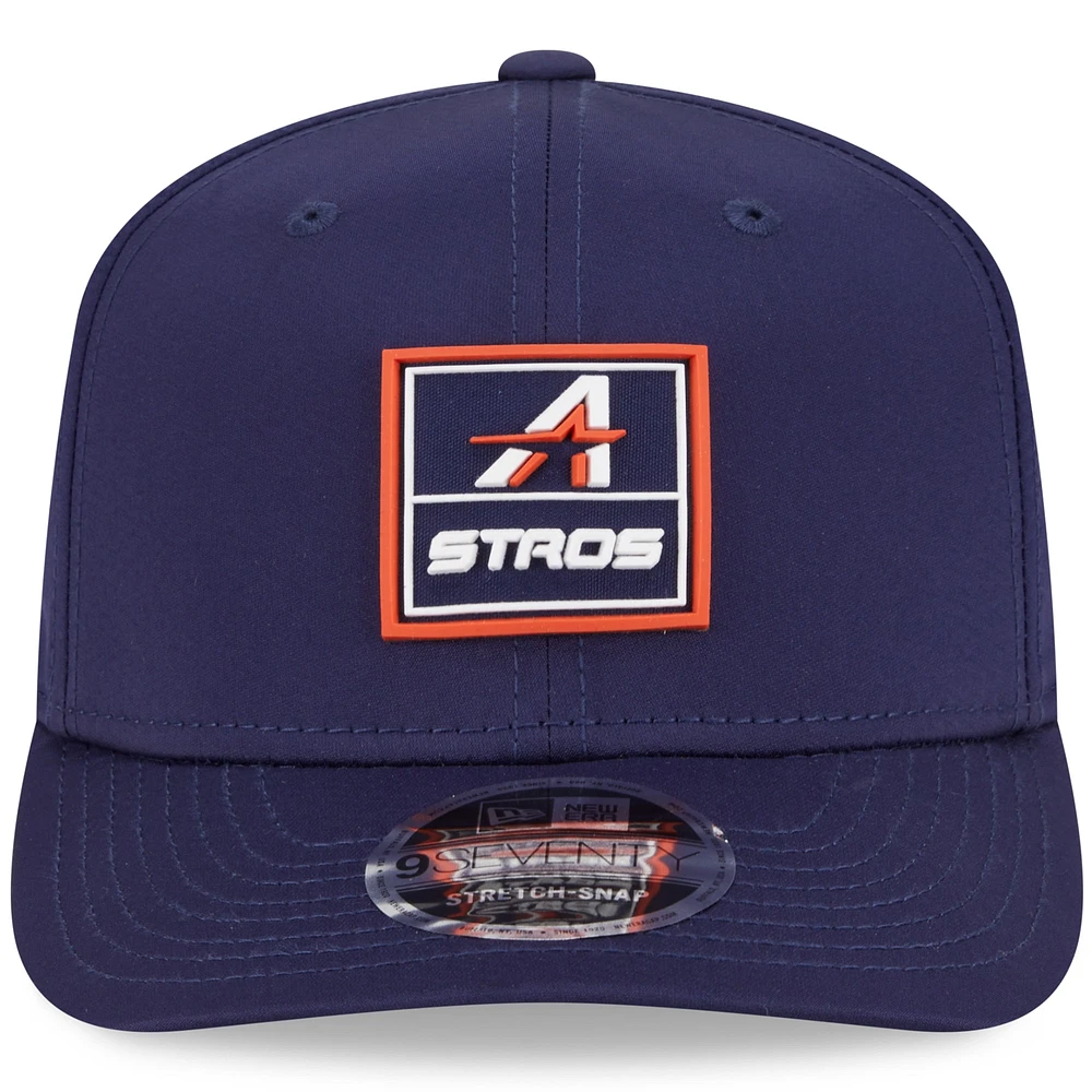 Men's New Era  Navy Houston Astros 2025 City Connect Fan Pack 9SEVENTY Adjustable Hat