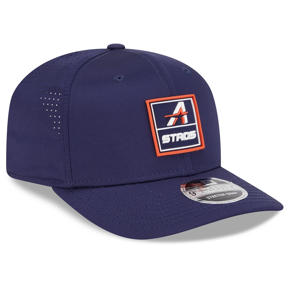 Men's New Era  Navy Houston Astros 2025 City Connect Fan Pack 9SEVENTY Adjustable Hat