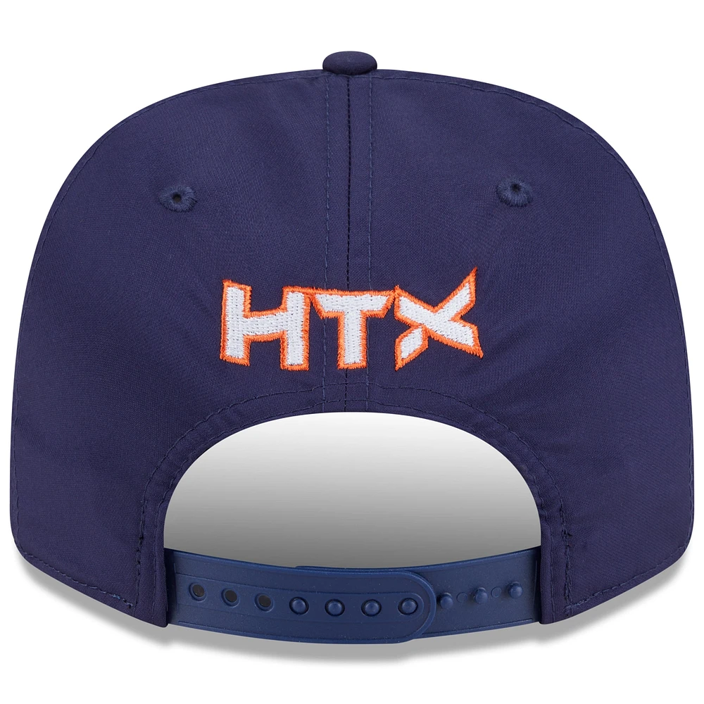 Men's New Era  Navy Houston Astros 2025 City Connect Fan Pack 9SEVENTY Adjustable Hat
