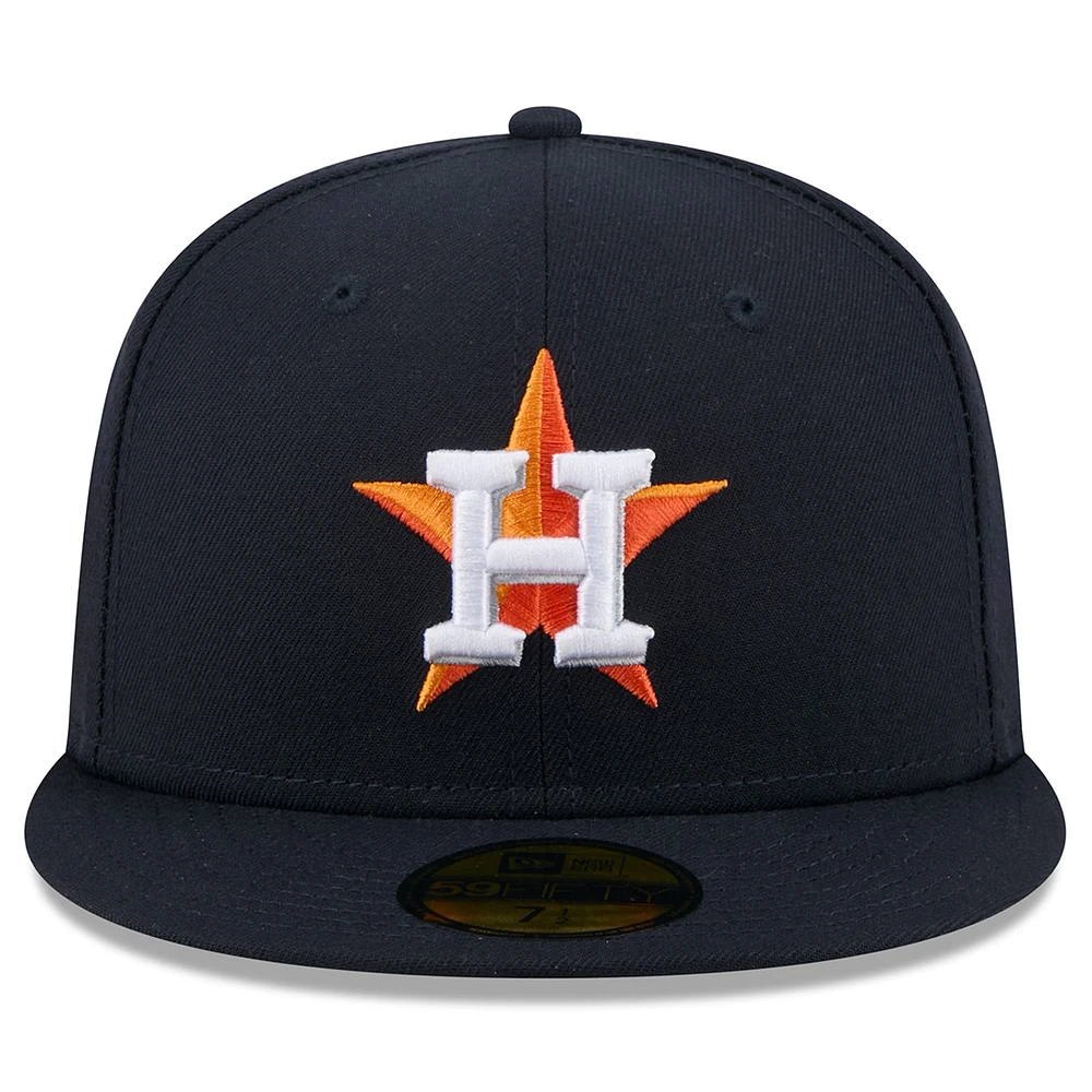 Men's New Era  Navy Houston Astros 2025 Jackie Robinson Day 59FIFTY Fitted Hat