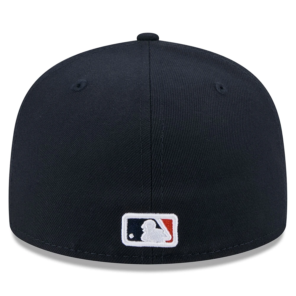Men's New Era  Navy Houston Astros 2025 Jackie Robinson Day 59FIFTY Fitted Hat