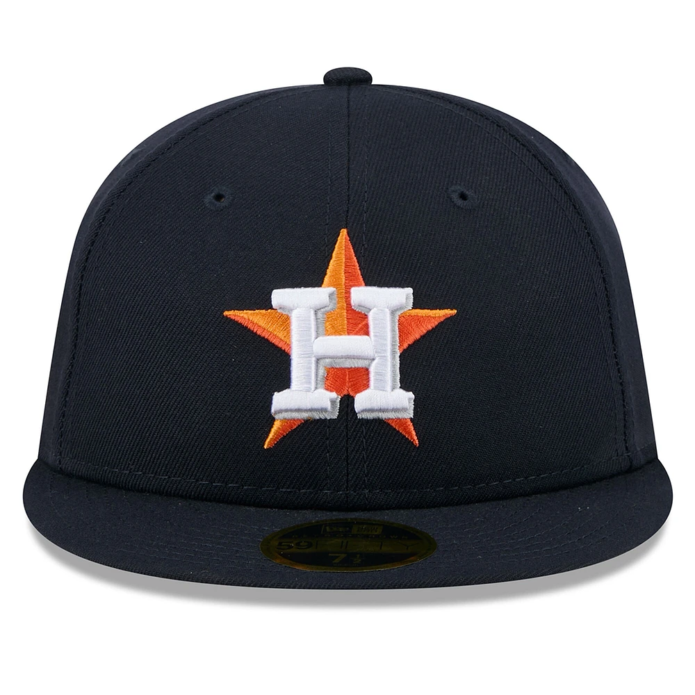 Casquette ajustée non structurée Jackie Robinson Day 59FIFTY pour homme, bleu marine, des Astros de Houston 2025, New Era