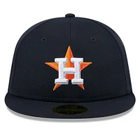 Casquette ajustée non structurée Jackie Robinson Day 59FIFTY pour homme, bleu marine, des Astros de Houston 2025, New Era
