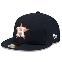 Casquette ajustée non structurée Jackie Robinson Day 59FIFTY pour homme, bleu marine, des Astros de Houston 2025, New Era