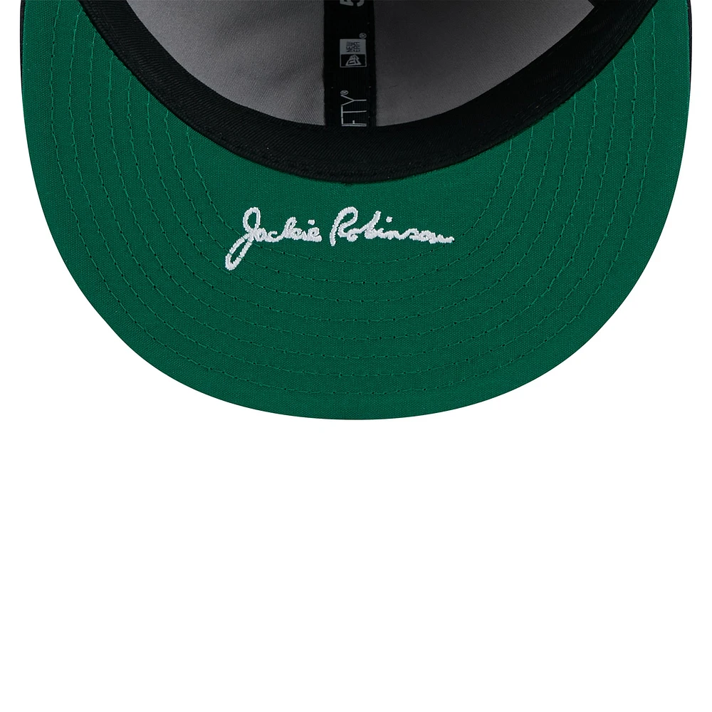 Casquette ajustée non structurée Jackie Robinson Day 59FIFTY pour homme, bleu marine, des Astros de Houston 2025, New Era