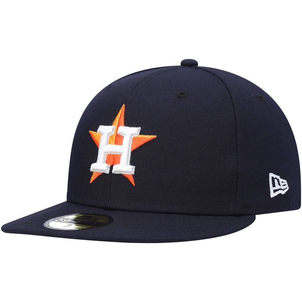 Men's New Era Navy Houston Astros 9/11 Memorial Side Patch 59FIFTY Fitted Hat