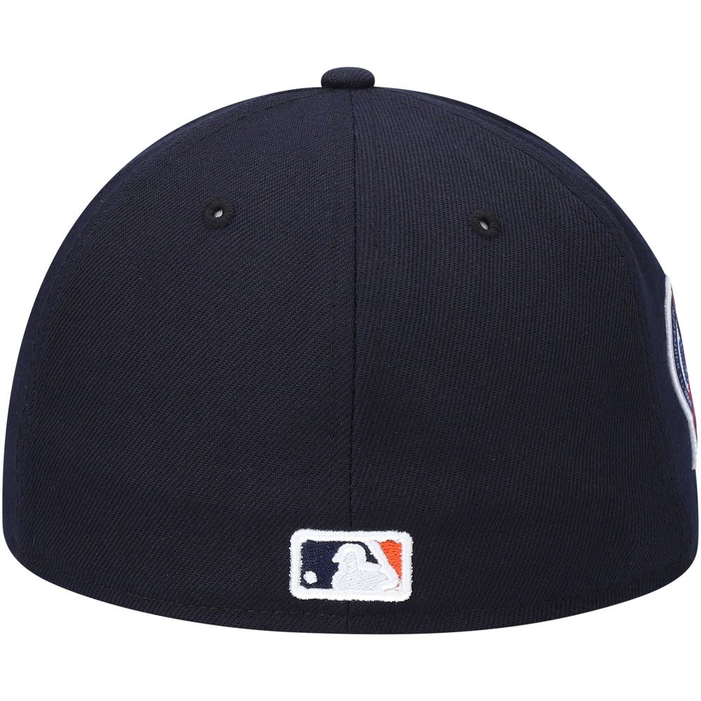 Men's New Era Navy Houston Astros 9/11 Memorial Side Patch 59FIFTY Fitted Hat