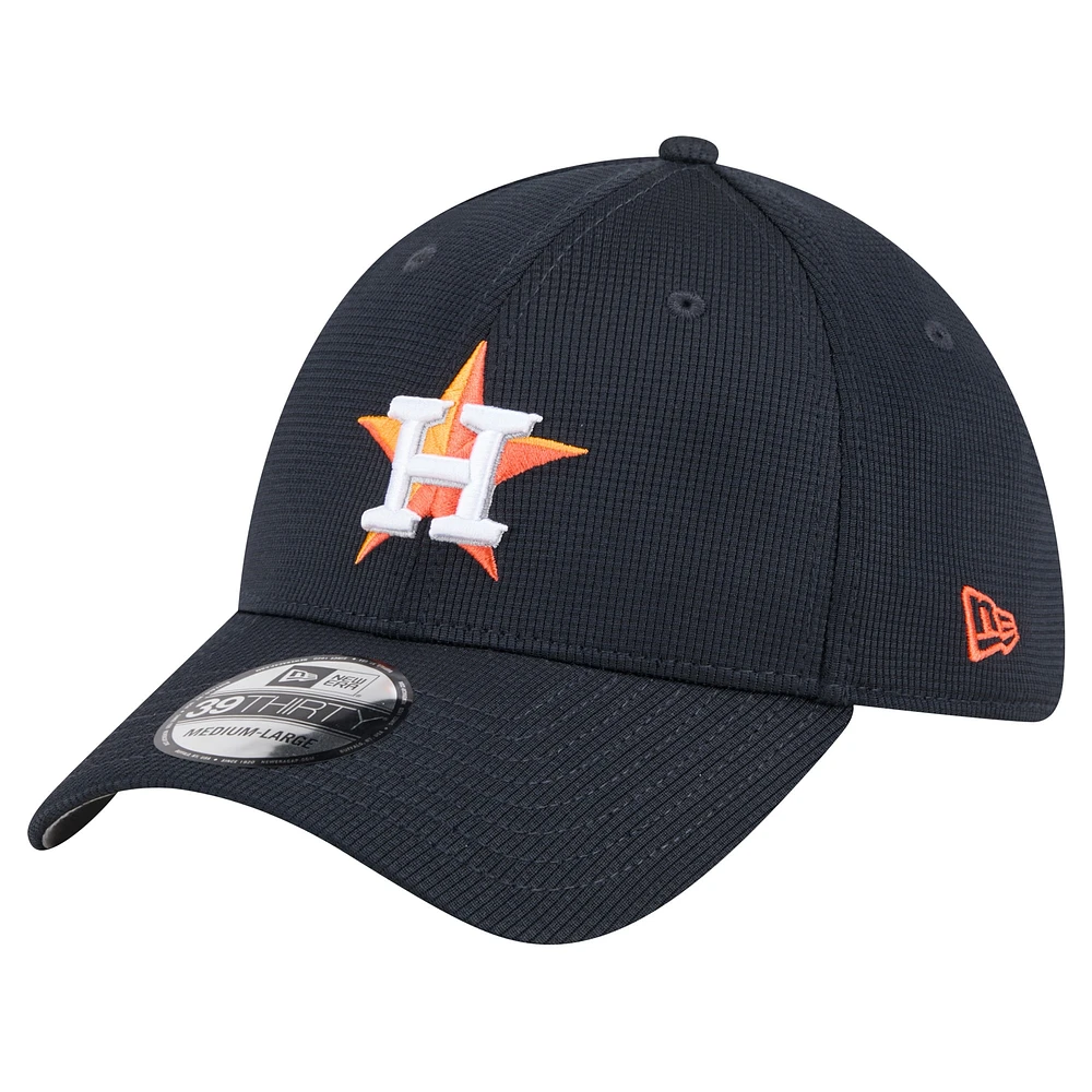 Casquette New Era bleu marine Houston Astros Active Pivot 39THIRTY Flex pour hommes