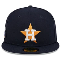 Casquette ajustée 59FIFTY New Era pour hommes des Astros de Houston Big League Chew Team bleu marine