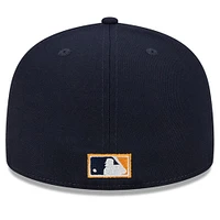 Casquette ajustée 59FIFTY New Era pour hommes des Astros de Houston Big League Chew Team bleu marine