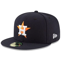 Men's New Era Navy Houston Astros National Baseball Hall of Fame 59FIFTY Fitted Hat