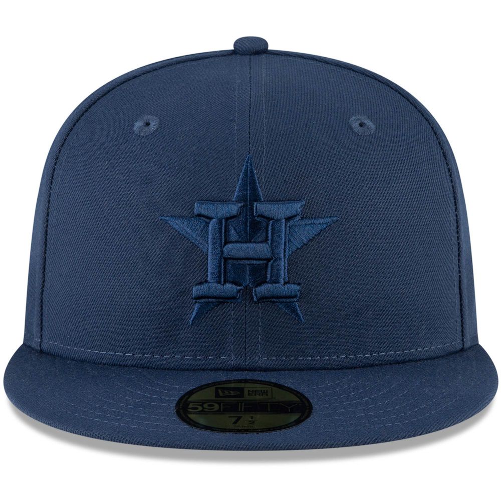 Men's New Era Navy Houston Astros Oceanside Tonal - 59FIFTY Fitted Hat